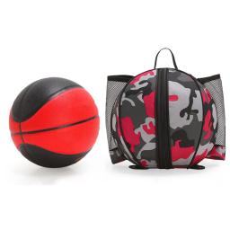 Forma redonda basquete mochila esportes sacos de treinamento futebol bola vôlei fitness armazenamento ginásio pacote saco - Image 6