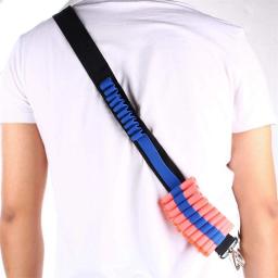 Alça de ombro estilo fivela de metal ajustável para Nerf N-Strike Elite Blaster - Image 3
