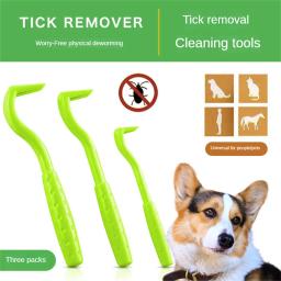 Flea Remover Gancho, removedor de carraça, pinça, gato e cão puxar ferramenta, pet Ácaros extrator, Pet fornecimentos - Image 1