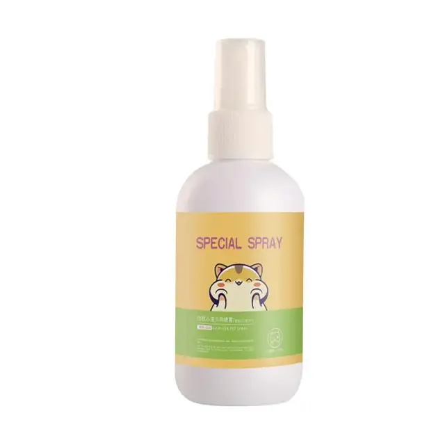 Desodorizante Spray de Longa Duração para Pets, Limpeza de Ambientes com Guiné Pig e Coelhos, Remoção de Odor para Pequenos Animais