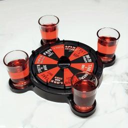 Conjunto de jogos para beber de roleta, para adultos, festa com vidro, conjunto de brinquedos de mesa ou ktv, bar, boate, suprimentos para festa de halloween - Image 6