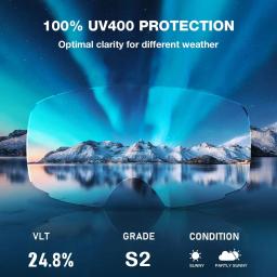 Ski Goggles Pro 100% Proteção UV400 Anti Fog Lens Intercambiáveis Óculos de esqui Snowboard Snow Goggles para homens Mulheres Natfire N3 Pro - Image 3