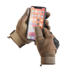 Luvas táticas de fibra de carbono para homens, equipamento de proteção anti-corte, motocicleta, equitação, motocross, academia, fitness - Image 3