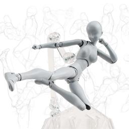 Ferramenta de argila de polímero figura de ação modelo manequim humano boneca corpo combinado escultura craf modelo protótipo exposição modelagem ferramenta - Image 4