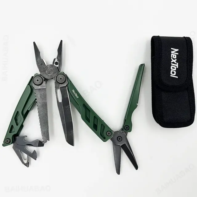 NexTool Pro 16 em 1: Ferramenta Multifuncional Dobrável para Camping e Aventura ao Ar Livre