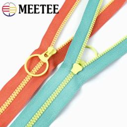 3/5 pces 3 #15-40cm fechos de resina o anel zíper sliders saco bolso decoração zips kit de reparação diy acessórios de costura de vestuário - Image 4