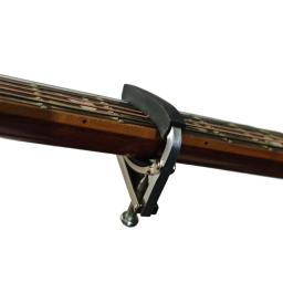 Capo de guitarra profissional acústico, tipo suporte inferior, almofada de borracha embutida, metal, instrumentos de cordas - Image 1