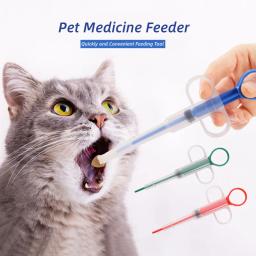 Medicina animal de estimação seringa alimentador tablet piller pistola push dispenser pet cão gato medicina água leite seringas cão gato acessórios - Image 1