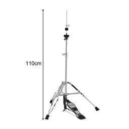 Metal Hi Hat Stand para baterista, Long Footboard, altura ajustável, Drum Pad Stand, Mount Drum Stand, Cymbal Stand para instrumento musical - Image 6