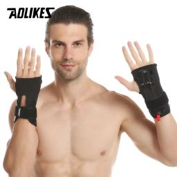 Aolikes 1 par de equipamento de suporte de pulso de esqui proteção de mão rolo palma almofadas protetor snowboard patinação guarda das mulheres dos homens - Image 5