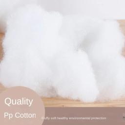 PP White Pearl Algodão Recheio para Almofada, Lã Artesanal, Brinquedos De Pelúcia, Bonecas, Sofá, Cama, Almofada, Roupas, DIY, 15g-150g - Image 1