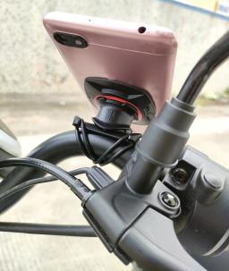 2023 novo suporte do telefone ajustável bloqueio de segurança para bicicleta mountain bike mobile hold motocicleta scooter guiador montar suporte - Image 4