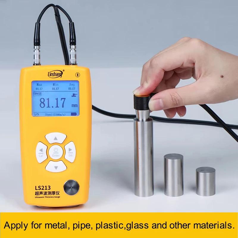 Linshang ls213 inteligente sensor de espessura ultrassônica medidor testador instrumento medição dispositivo teste equipamentos - Image 1