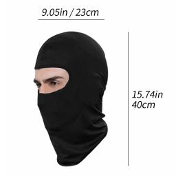 Motocicleta completa capa máscara facial, esportes ao ar livre capô, ciclismo balaclava, verão sol rotação, pescoço escudo, equitação rosto chapéu - Image 4