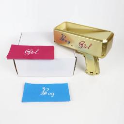 Gênero Revelando Shooter Toy para Meninos e Meninas, Papel Jogando Pulverizador, Revelando Brinquedos - Image 3