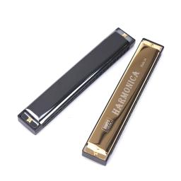 1pc profissional 24 buraco harmônica boca órgão de metal para iniciantes instrumentos musicais harpa harmônica harmônica blues - Image 2