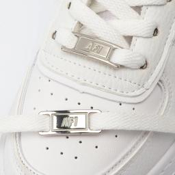 AF1 Metal Buckle Cadarços, Encantos Cadarço, Acessórios de Sapato, Sapatilhas Kits Aplicável, Air Force One, Sapatos Decorações, Moda - Image 1