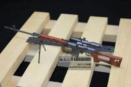 Minitoys 1/6 destacável all-metal svd sniper rifle modelo miniatura armas de soldado para 12 figure figure figura de ação em estoque - Image 4