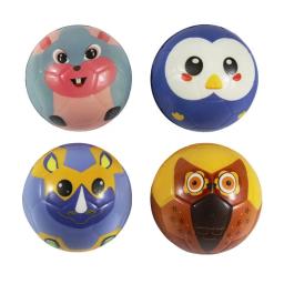 6pcs Solid Sponge Soft Ball Crianças Animal Futebol Futebol Brinquedos Descompressão Release Ball - Image 5