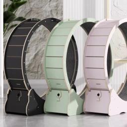 Brinquedos para gatos, pista circular, interativa doméstica, exercício de piso para animais de estimação, roda de corrida, madeira sólida, placa de fibra de gato, esteira para gatos - Image 1