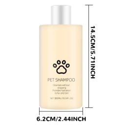 Shampoo para cães 100ml anti coceira shampoo para cães natural suave pet grooming cão lavagem corporal limpeza profunda filhote de cachorro shampoo para - Image 6