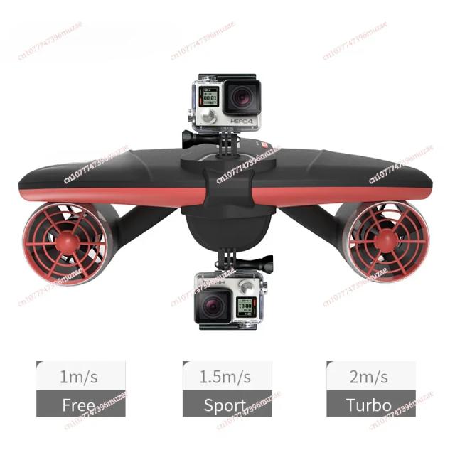 Flutuador Subaquático com Propulsor para Natação e Mergulho - Drone e Robô Aquático Inovador