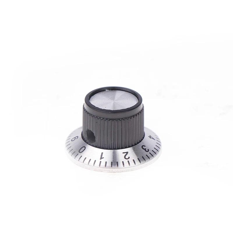 Botão de Pedal de Efeito Cromado para Guitarra, Amplificador AMP, Acessórios DIY, Indicação de Seta, Acessórios Vintage, 6mm, 1Pc - Image 1