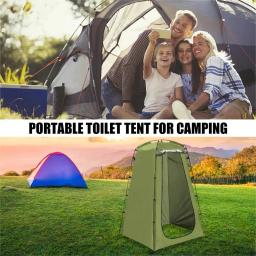 Portable Privacy Shower Tent, Exterior, Impermeável, Vestirio, Abrigo para Camping, Caminhadas, Praia, Vaso sanitário, Banheiro - Image 6