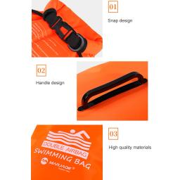 PVC Inflável Aberta Bóia De Natação Impermeável Tow Float Dry Bag Saco de esportes aquáticos Caiaque Canoagem Balde - Image 5