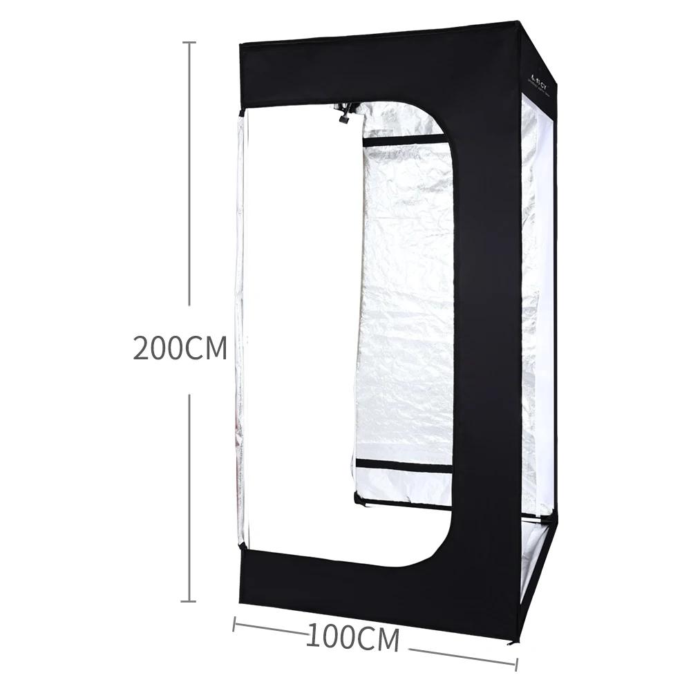 Kit SH-Dimmable Photo Studio portátil com 8 tiras de luz LED, 100x200cm, apto para fotografia, fotos retrato - Image 1