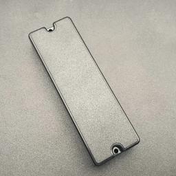 Humbucker Pickup Cover para baixo elétrico, tipo fechado, selado, fechado, 2 furos, fosco, acessórios de guitarra elétrica, 4, 5, 6 cordas, corda, 2pcs - Image 6