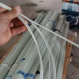 Fibra de vidro branco Rod, 0.8mm, 1mm, 1.2mm, 1.5mm, 1.6mm, 2mm, 2.8mm, 3mm, 4mm, 5mm, 6mm, 7, 10pcs fibra de vidro haste, comprimento 500mm, tamanho de 8mm/9.5mm/10mm - Image 3