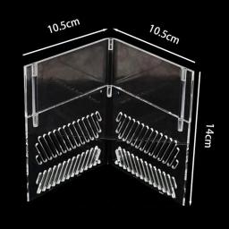 Aquarium Fish Partition Board Divisor, Overflow Comb, Acrílico Fish Blocking, Decoração para Paludarium Vivarium - Image 6
