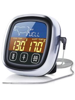 Digital Remote Sem Fio Food Cozinha Forno Termômetro, Sonda para churrasco Grill Forno, Temporizador de carne, Definir manualmente - Image 2
