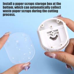 Ferramenta de corte de canto, recados, cartão fotográfico, corte de papel, perfurador artesanal DIY para escola de escritório, suprimentos para casa - Image 4