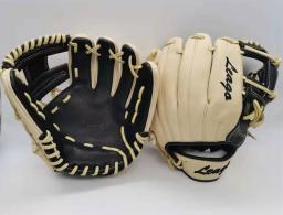 Luvas de beisebol de renda de couro de vaca tennessee de 11,5 polegadas luva de softball profissional para homens - Image 3
