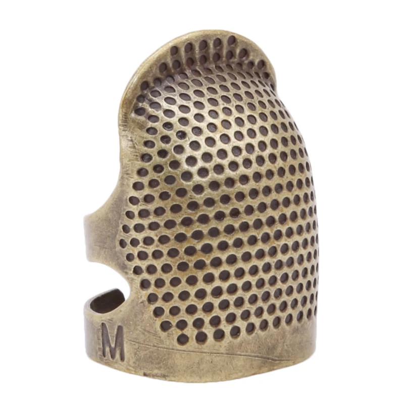 Dedal Agulhas Finger Protector, Ferramentas De Costura Doméstica Acessórios, Handworking Agulha Artesanato, Novo - Image 1
