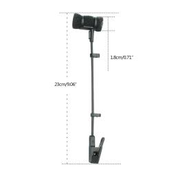 Universal mesa saxofone microfone suportes mics braço suporte clipe braçadeira de mesa resistente suporte para instrumentos gravação dxac - Image 6