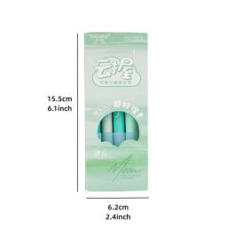 Conjunto de canetas gel para festa, conjunto de 4, 5mm, tinta de cor preta, para escrever, escritório, escola, f7468 - Image 5
