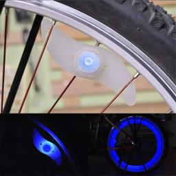 Luz de raio para roda de bicicleta, 3 modos, led, luz de néon, à prova d'água, luz de advertência de segurança, fácil de instalar, acessórios de ciclismo com bateria - Image 6