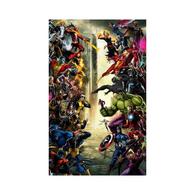 Grande Marvel Avengers Endgame Pintura Diamante, DIY Arte Mosaico, Ponto Cruz Kits, Artesanato Hobby, Filme, Decoração 5D - Image 1