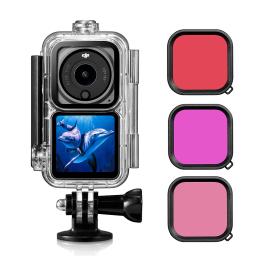 Caixa impermeável para DJI Osmo Action 2, Mergulho Subaquático Concha Protetora, Suporte Acessórios, Câmera de Ação, 60m - Image 6