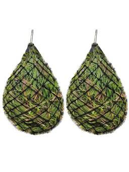 Saco de feno estável de 2 pces, alimentador de cavalo, rede de feno de alimentação lenta com furos pequenos, rede de corda de náilon para alimentação de gado, reduzindo a ansiedade e - Image 6
