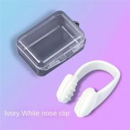 Grampo macio do nariz do silicone para a natação, grampo unisex do nariz, acessórios dos esportes aquáticos para crianças e adultos - Image 1