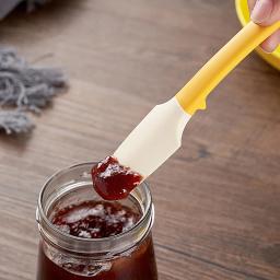Espátula de cozimento de creme de silicone, Cortador de manteiga, Resistente ao calor, Raspador antiaderente, Mini Utensílios para Misturar Geléia e Bolo, Ferramentas de cozinha - Image 2