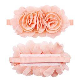 30 pçs flor gravatas borboleta para cão chiffon grande cão gravatas para cães animais de estimação arcos cão aliciamento acessórios para cães grandes - Image 4