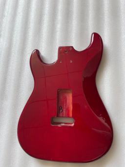 Kit de corpo de guitarra elétrica personalizado, instrumentos musicais de substituição, peças de bricolage, instrumentos de madeira, 6 cordas - Image 2