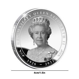 Moeda Comemorativa Rainha Elizabeth II, Memorabilia 1926-2022, Lembrar Suprimentos Favores do Partido - Image 6