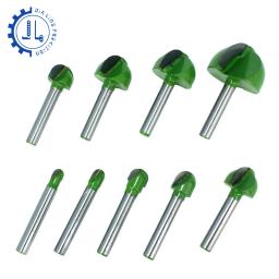 Round Bottom Over Nose Router Bit Set, CNC Router Bit, Carbide Ball End Mill, 6mm, 8mm para madeira - Image 3