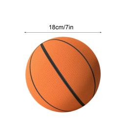 Jogo De Basquete Dribble Indoor Com Tampa Removível, Basquete Silencioso Com Zíper, Alta Elasticidade, 7 in - Image 6